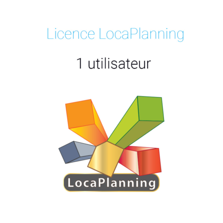 LocaPlanning - Planning location - Planning de location - licence 1 utilisateur