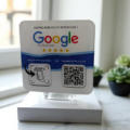 Plaque NFC et QR Code pour Google Avis