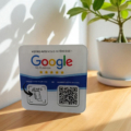 Plaque NFC et QR Code pour Google Avis
